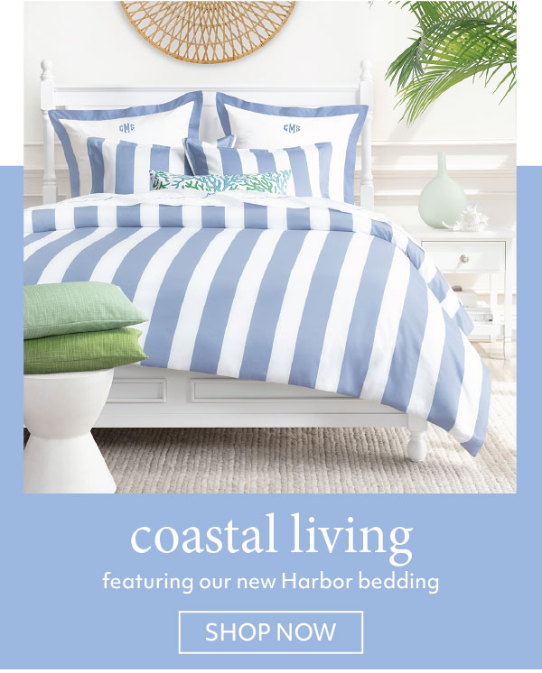 Coastal Blue Harbor Duvet Cover